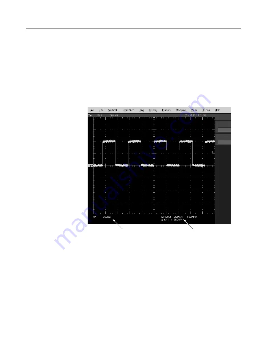 Tektronix TDS5054 Скачать руководство пользователя страница 44