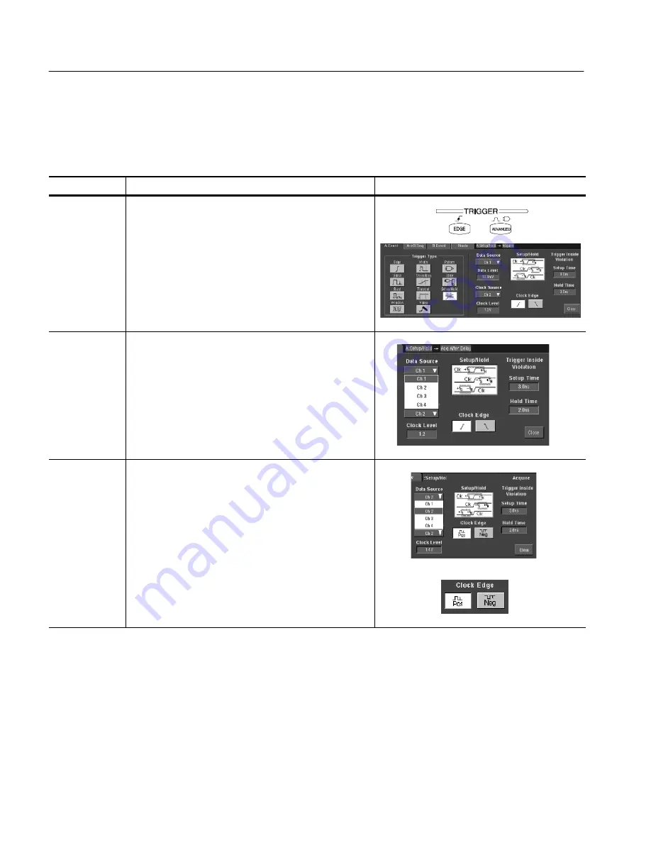 Tektronix TDS5054 Скачать руководство пользователя страница 151