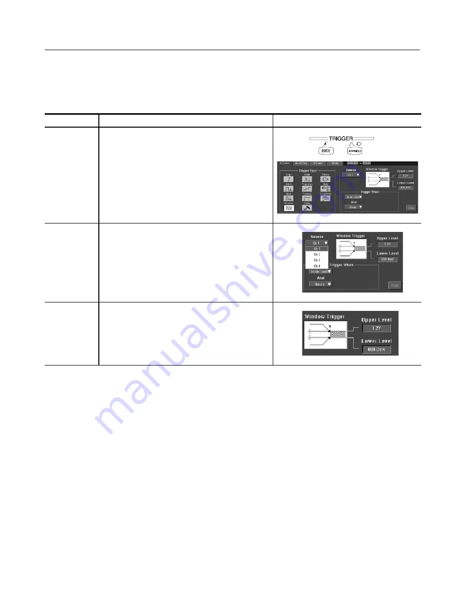 Tektronix TDS5054 User Manual Download Page 154