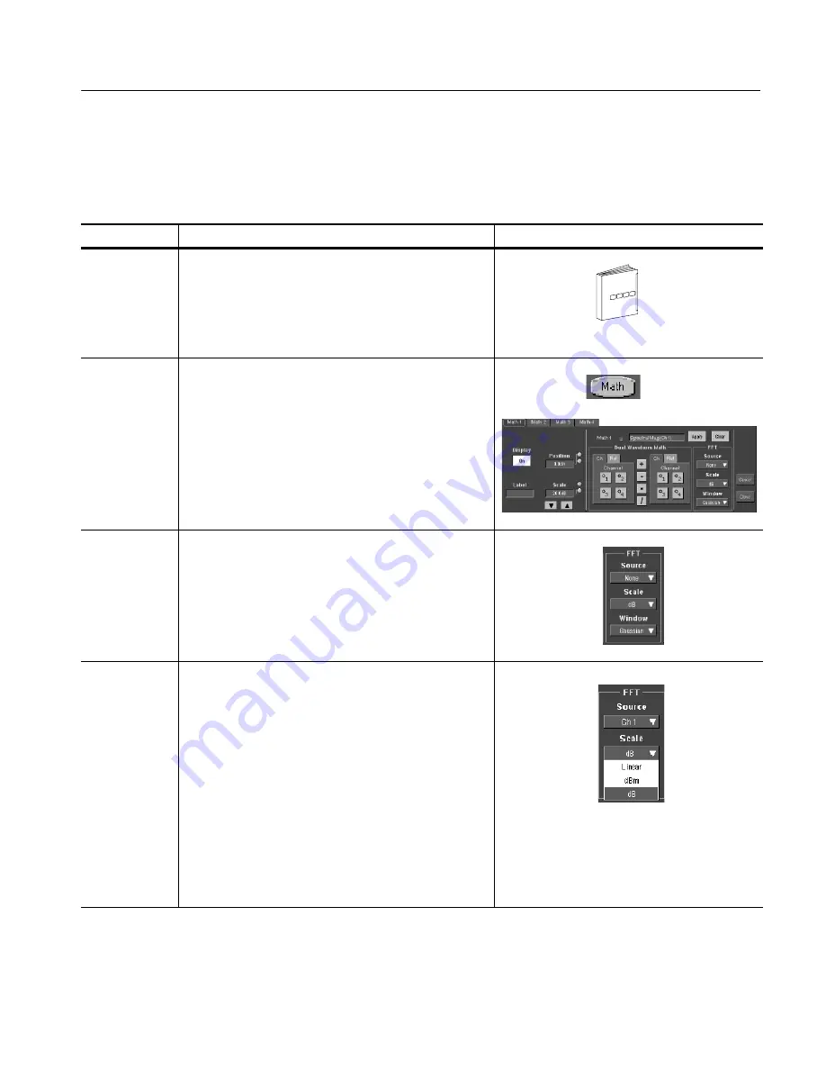 Tektronix TDS5054 Скачать руководство пользователя страница 242