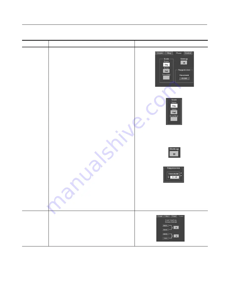 Tektronix TDS5054 Скачать руководство пользователя страница 246