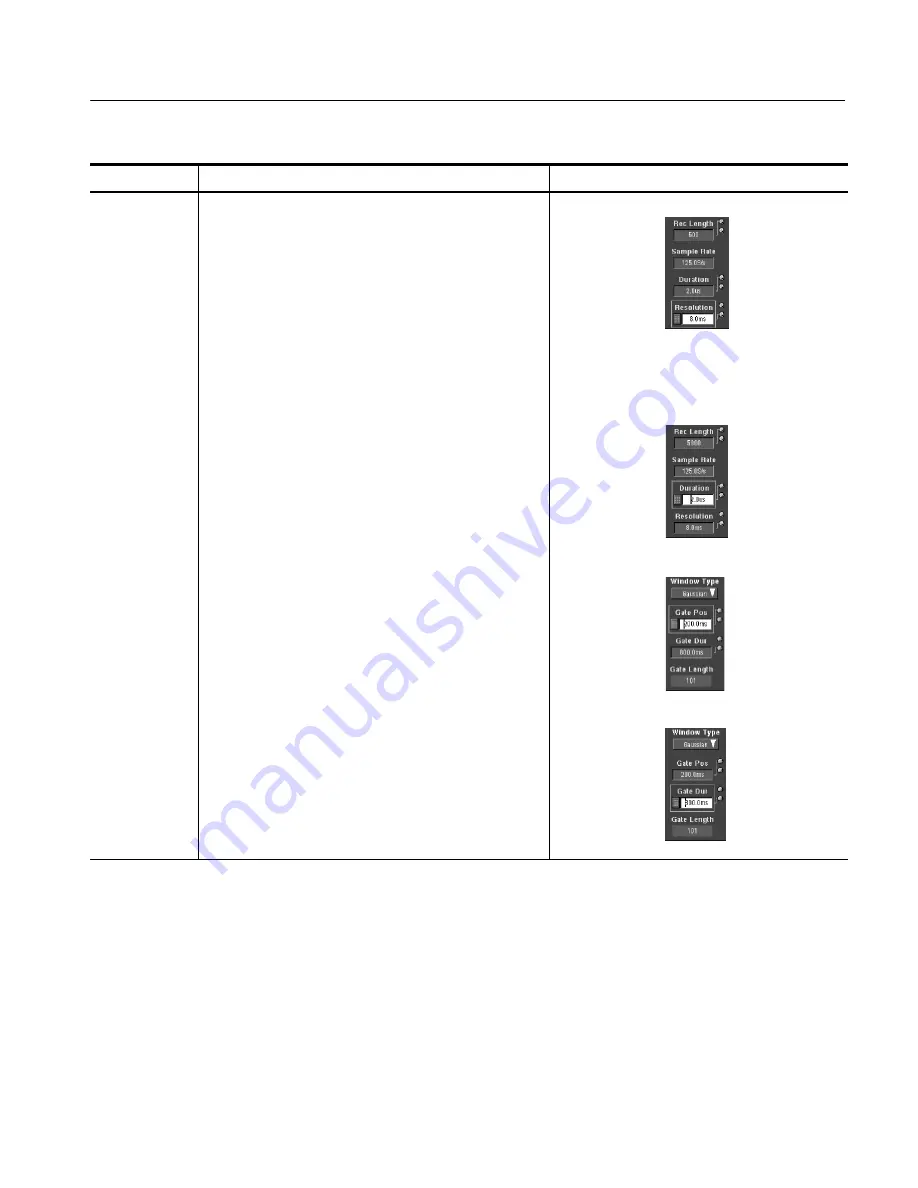 Tektronix TDS5054 User Manual Download Page 248