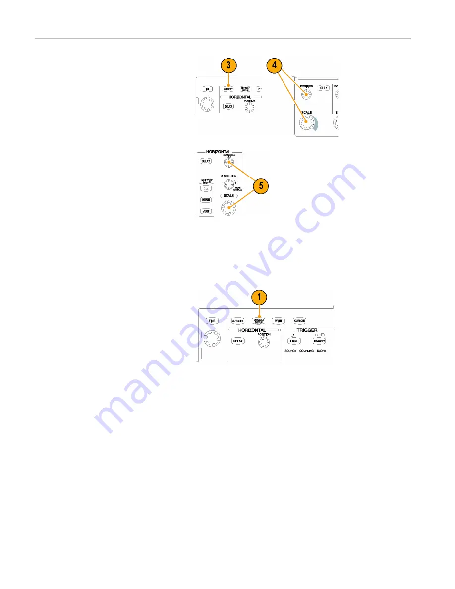 Tektronix TDS6000B Series Quick Start User Manual Download Page 28