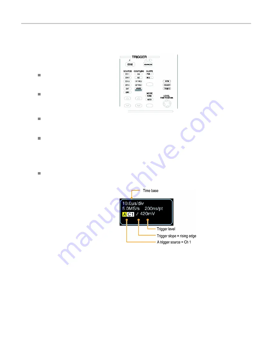 Tektronix TDS6000B Series Quick Start User Manual Download Page 44