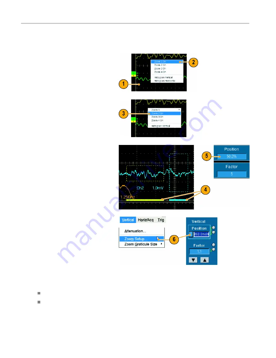 Tektronix TDS6000B Series Quick Start User Manual Download Page 56