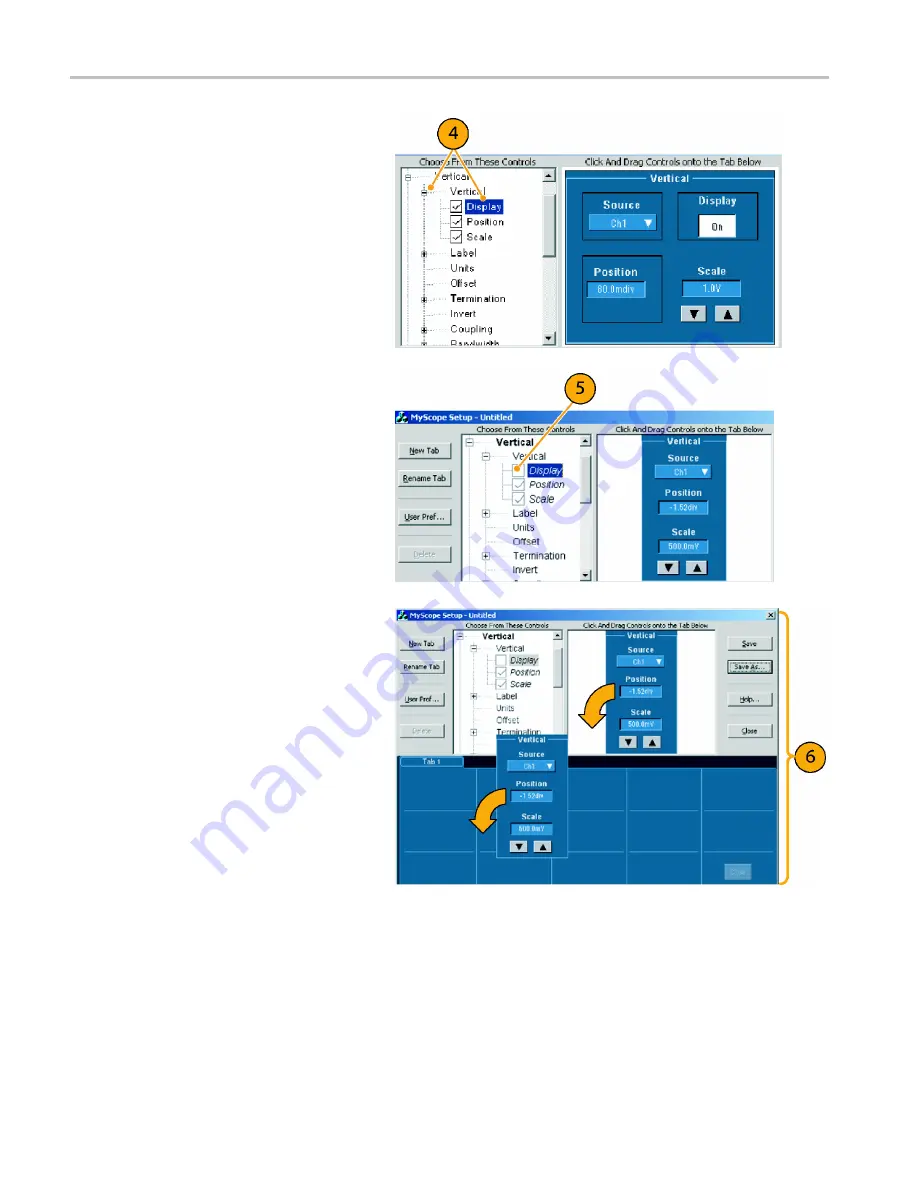 Tektronix TDS6000B Series Quick Start User Manual Download Page 80