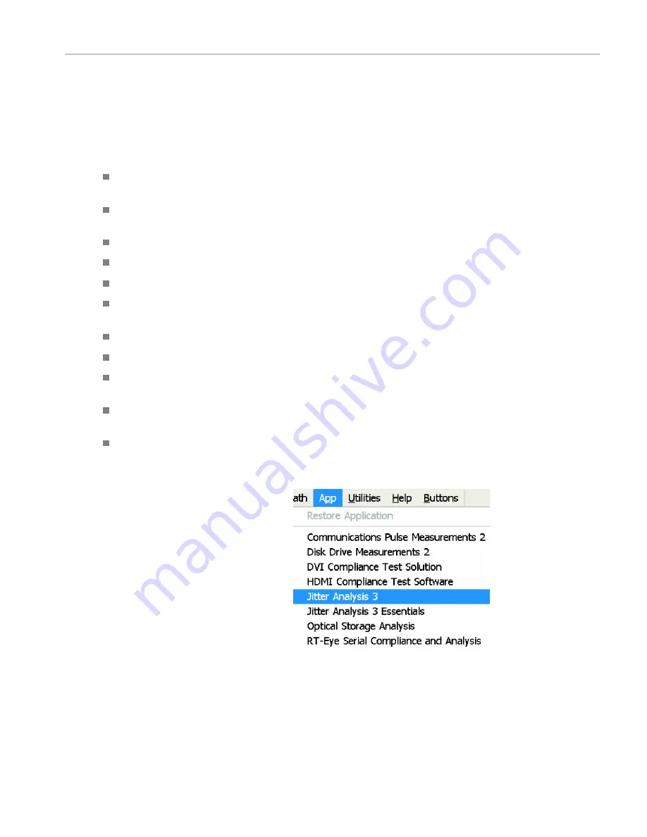 Tektronix TDS6000B Series Quick Start User Manual Download Page 93