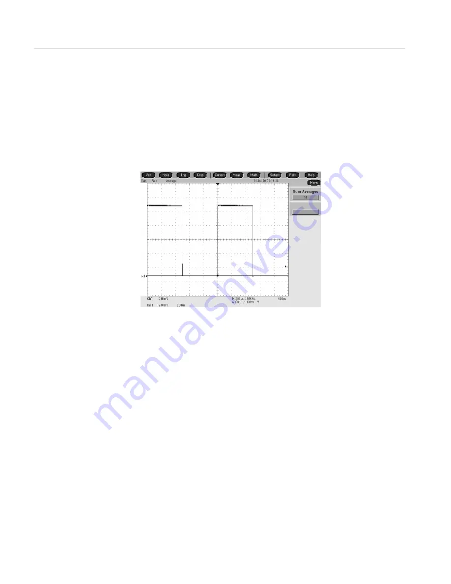 Tektronix TDS7054 Скачать руководство пользователя страница 140