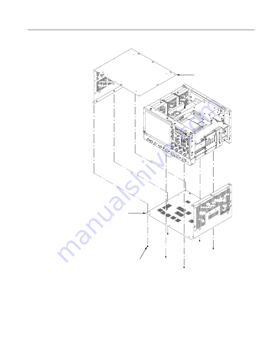 Tektronix TDS7054 Service Manual Download Page 171