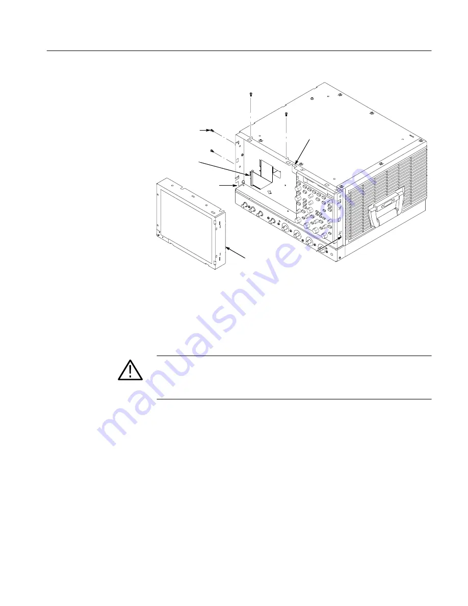 Tektronix TDS7054 Service Manual Download Page 179