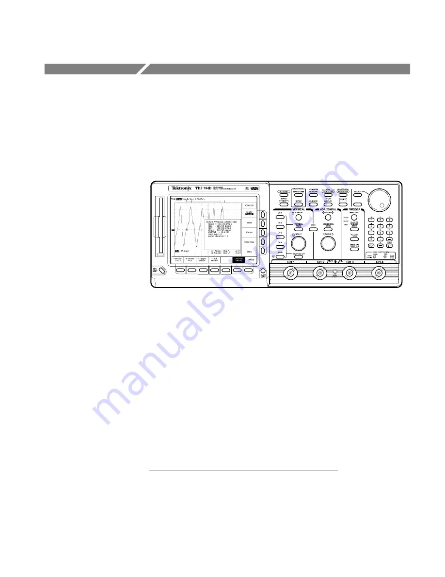 Tektronix TDSDDM1 Скачать руководство пользователя страница 15