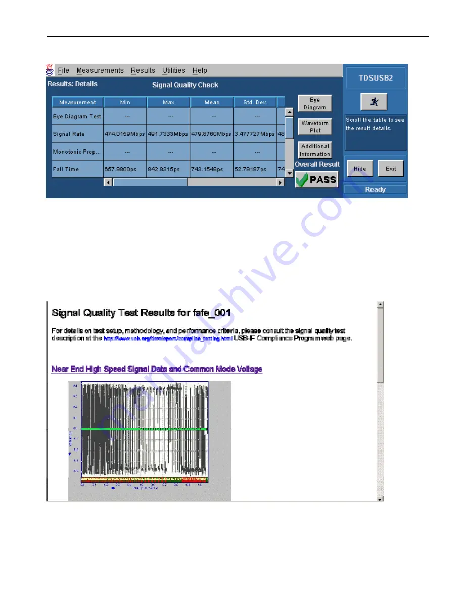 Tektronix TDSUSB2 Manual Download Page 85