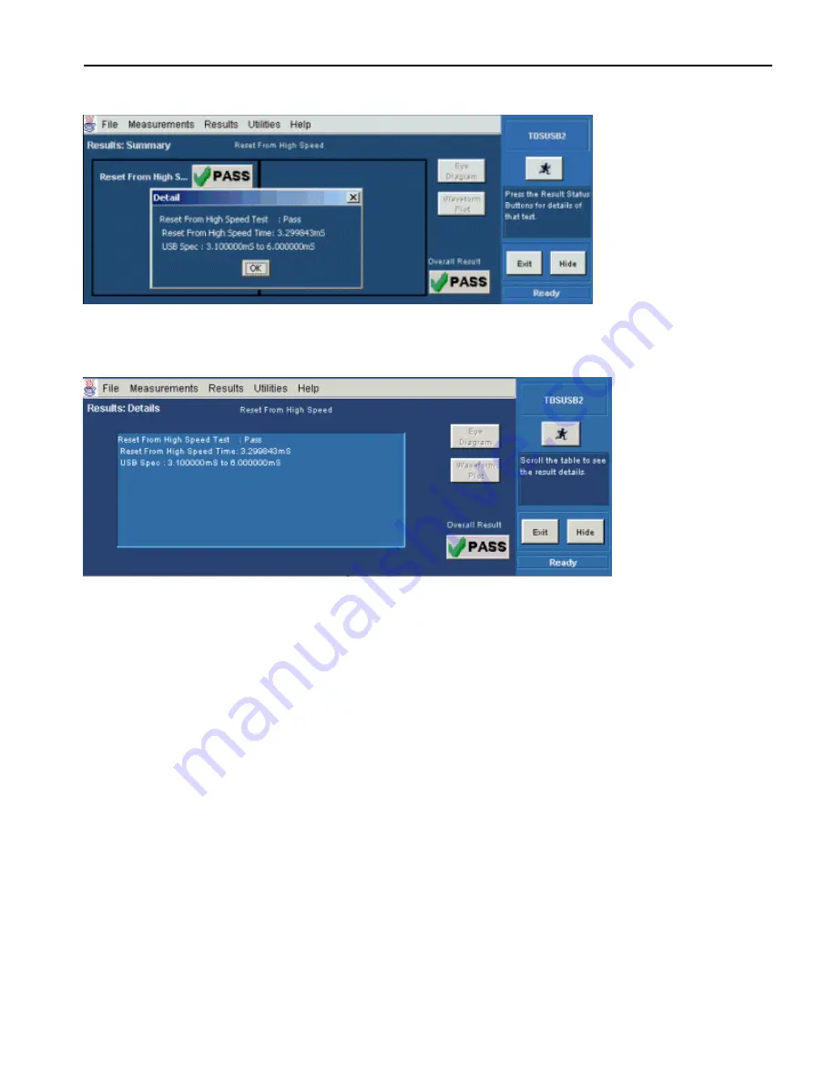 Tektronix TDSUSB2 Скачать руководство пользователя страница 149