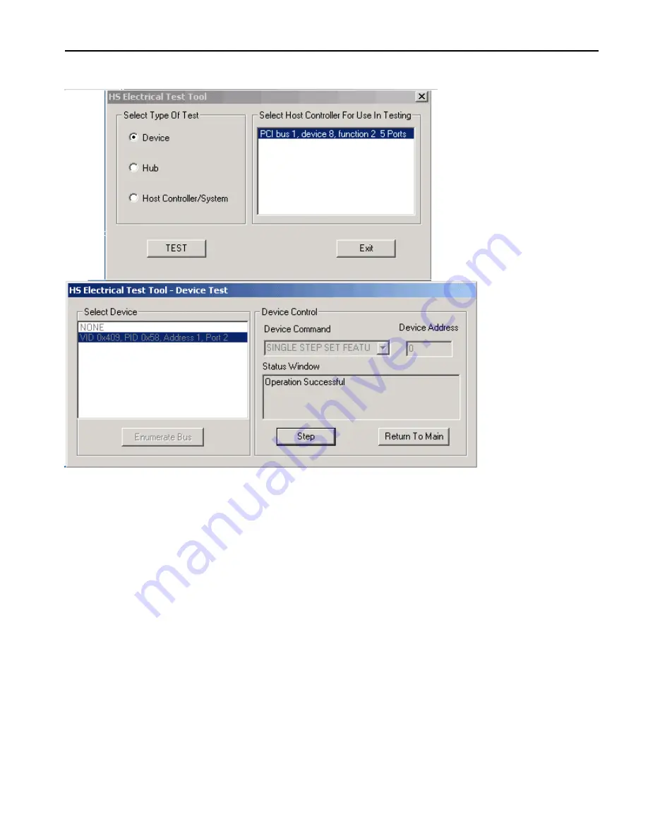 Tektronix TDSUSB2 Manual Download Page 245