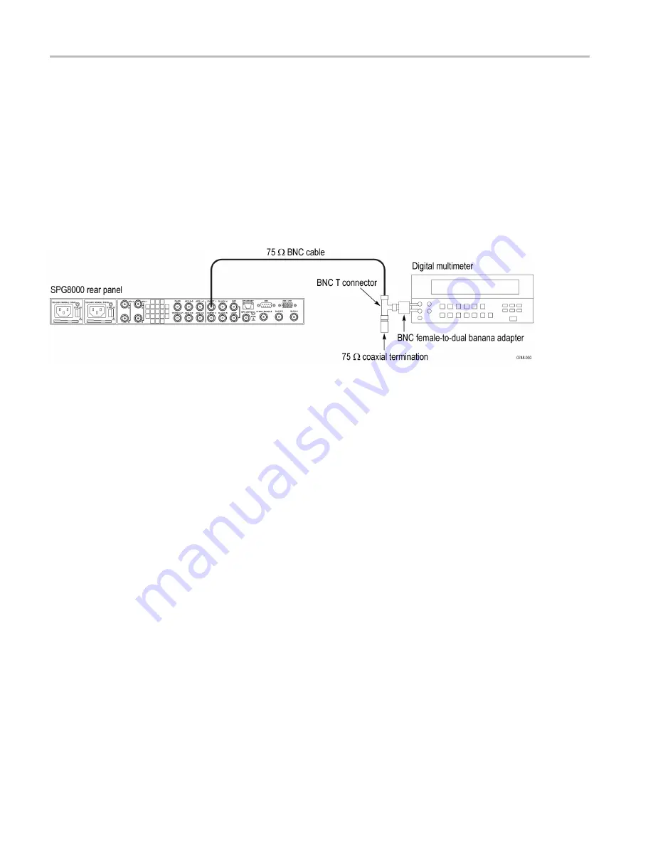 Tektronix Tektronix SPG8000 Скачать руководство пользователя страница 84