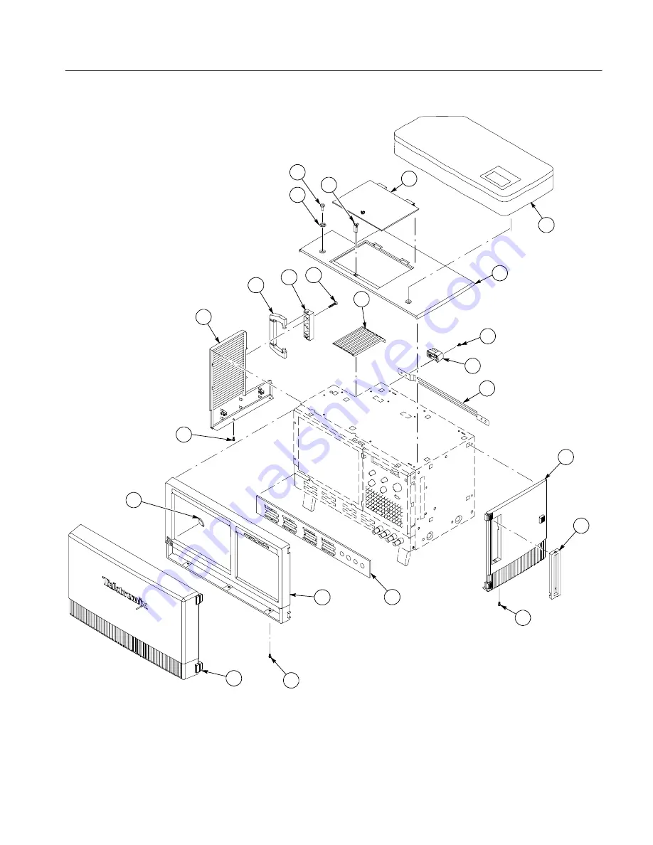 Tektronix TLA5201 Service Manual Download Page 130