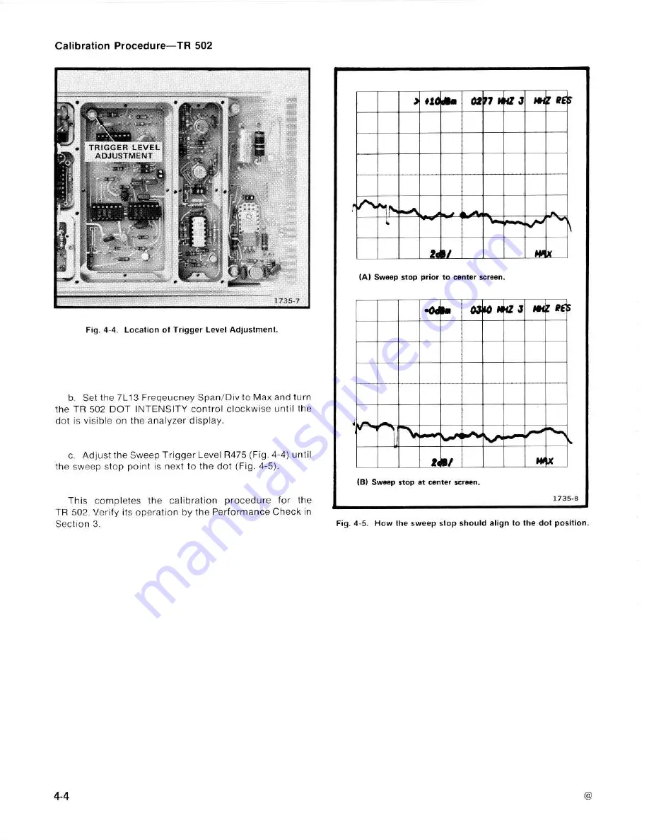 Tektronix TR 502 Instruction Manual Download Page 18