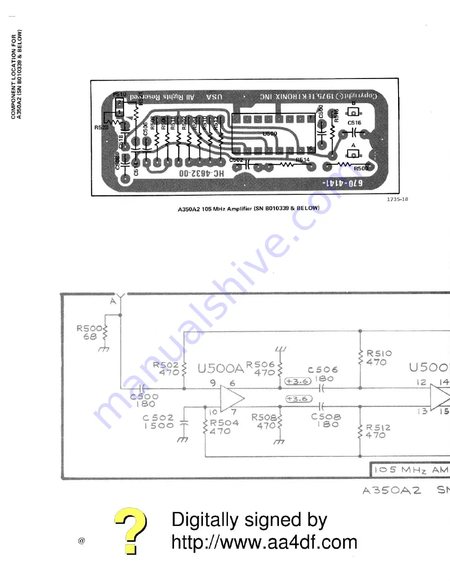 Tektronix TR 502 Instruction Manual Download Page 56