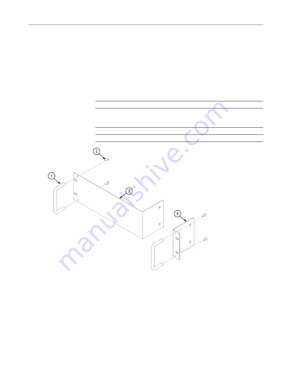 Tektronix TSG4100A-RM1 Instructions Manual Download Page 7