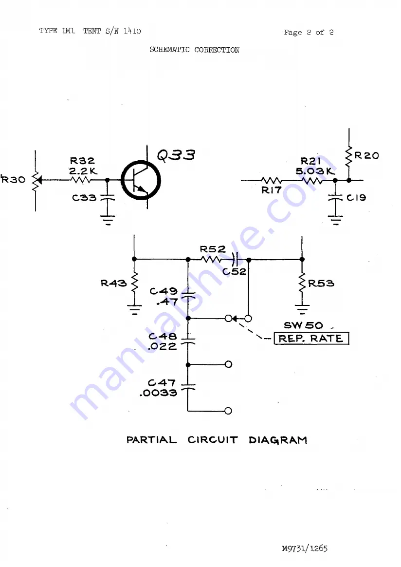 Tektronix TU-7 Скачать руководство пользователя страница 42