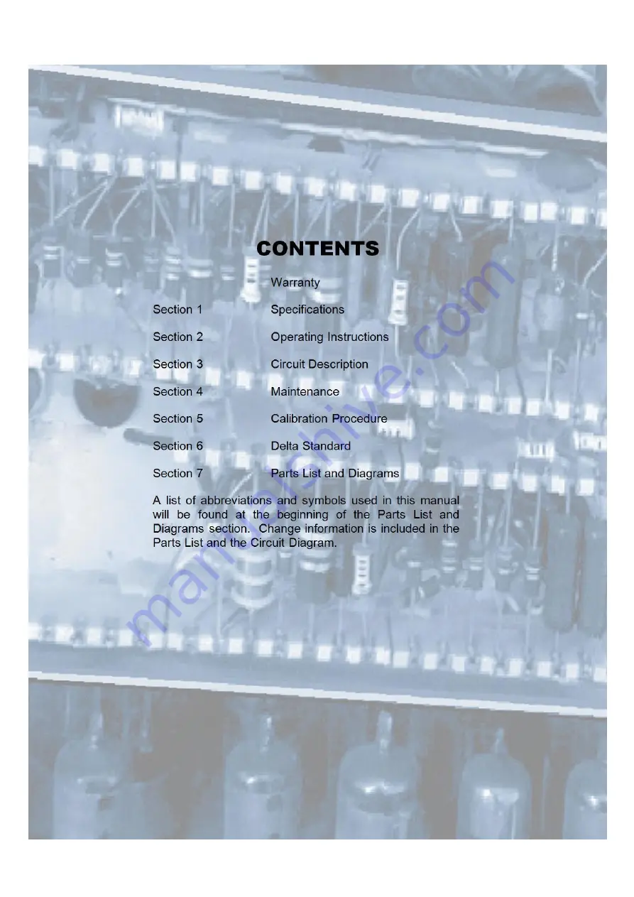 Tektronix Type 130 Instruction Manual Download Page 4