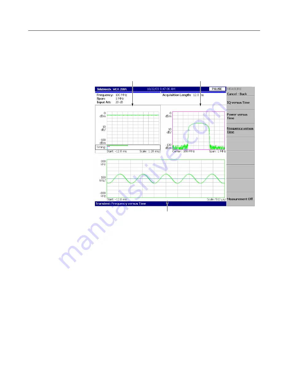 Tektronix WCA200A Скачать руководство пользователя страница 213