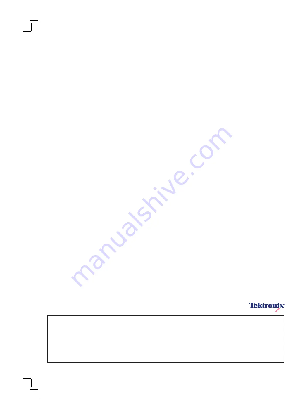 Tektronix WFM8300 How-To Manual Download Page 8