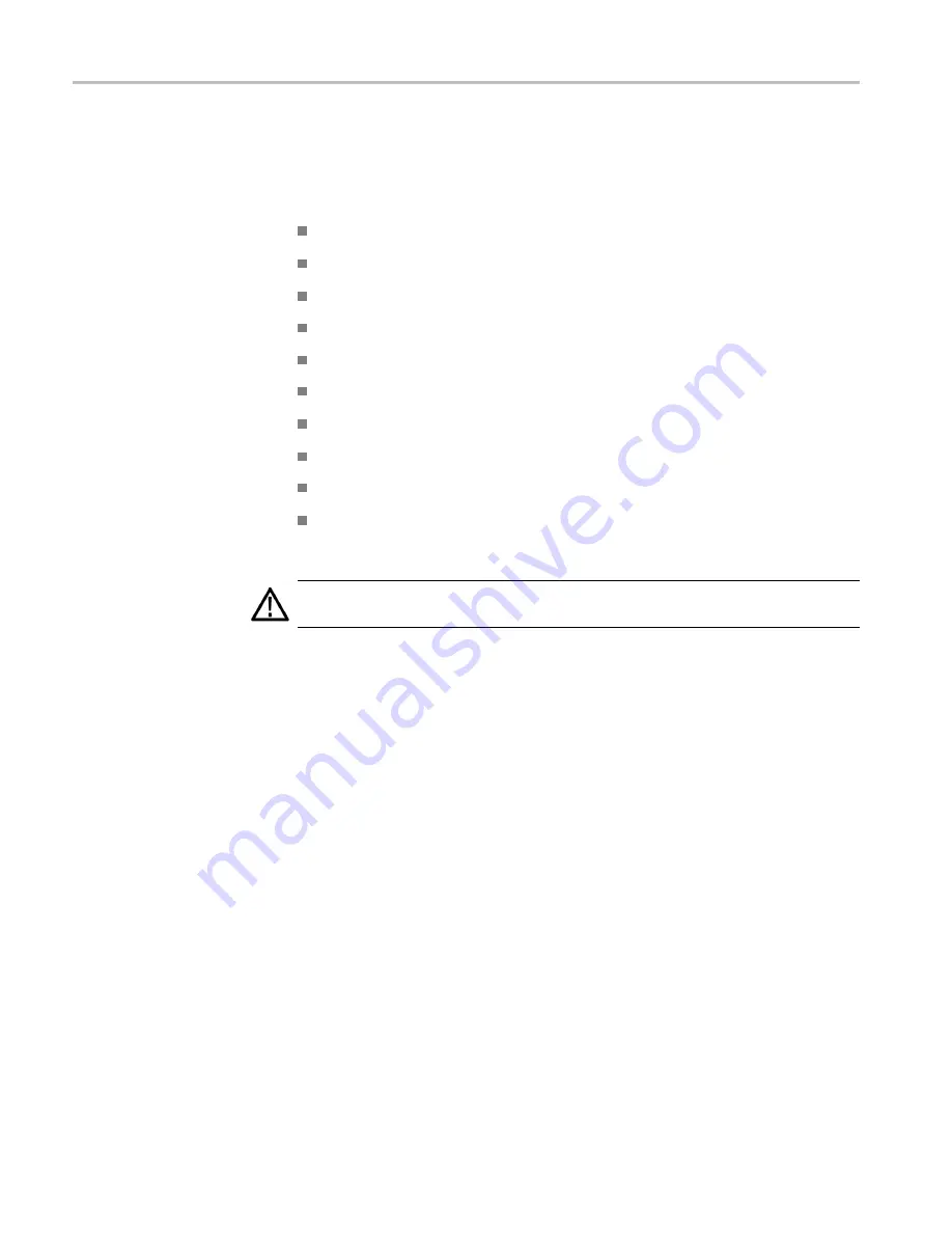 Tektronix WVR5250 Installation And Safety Instructions Download Page 52