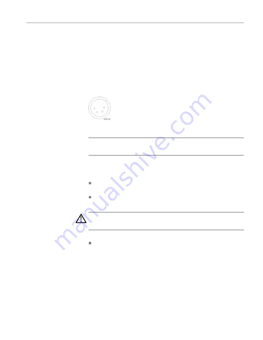 Tektronix WVR5250 Installation And Safety Instructions Download Page 81