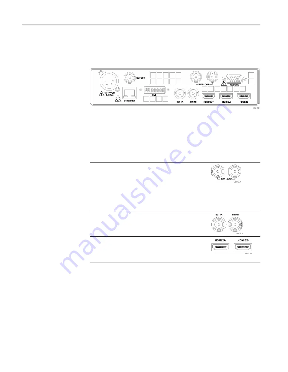 Tektronix WVR5250 Installation And Safety Instructions Download Page 84