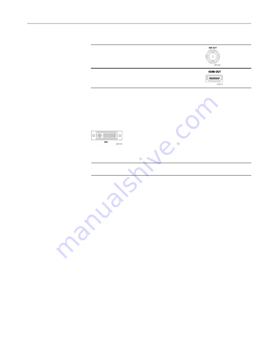 Tektronix WVR5250 Installation And Safety Instructions Download Page 85