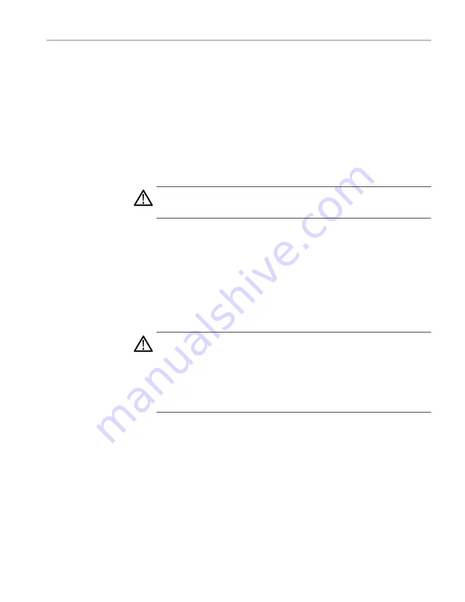 Tektronix WVR5250 Installation And Safety Instructions Download Page 89