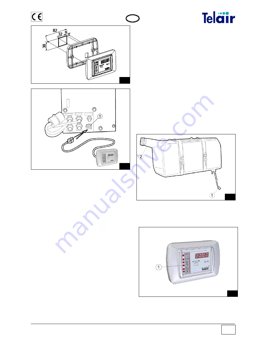 Telair ENERGY 4004D Use And Maintenance Manual And Instructions For Installation Download Page 9