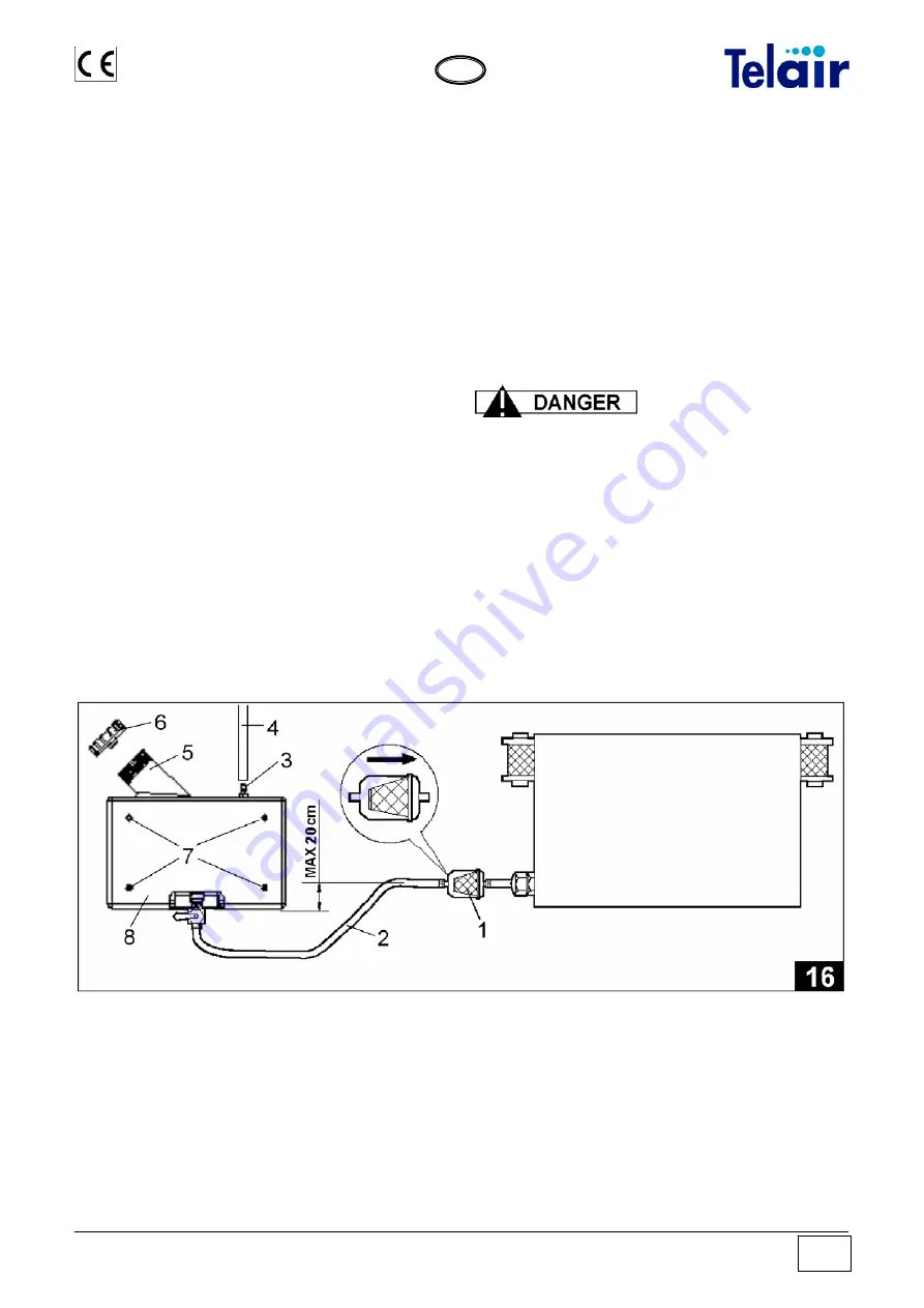 Telair ENERGY 4010B User'S Operating Instruction And Installation Manual Download Page 13