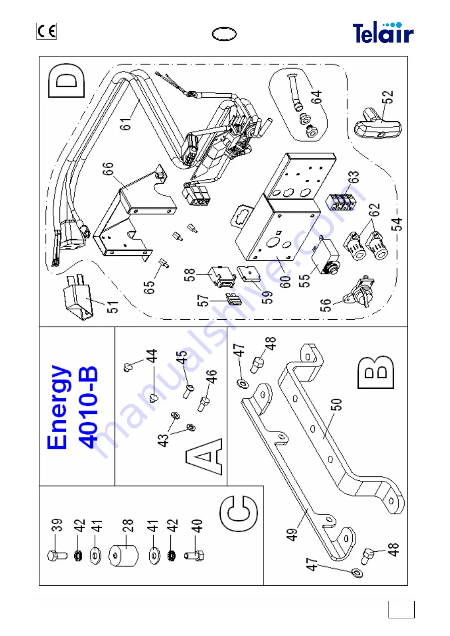 Telair ENERGY 4010B User'S Operating Instruction And Installation Manual Download Page 29