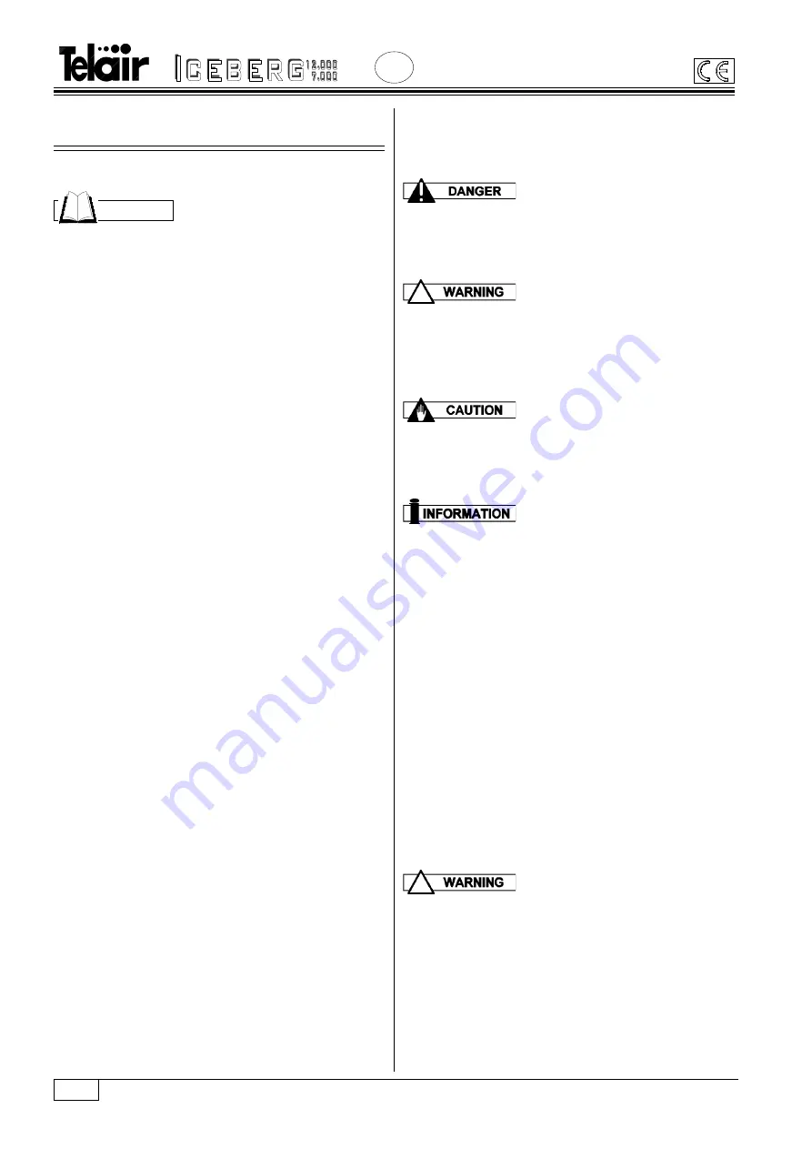 Telair Iceberg 12000 Скачать руководство пользователя страница 4