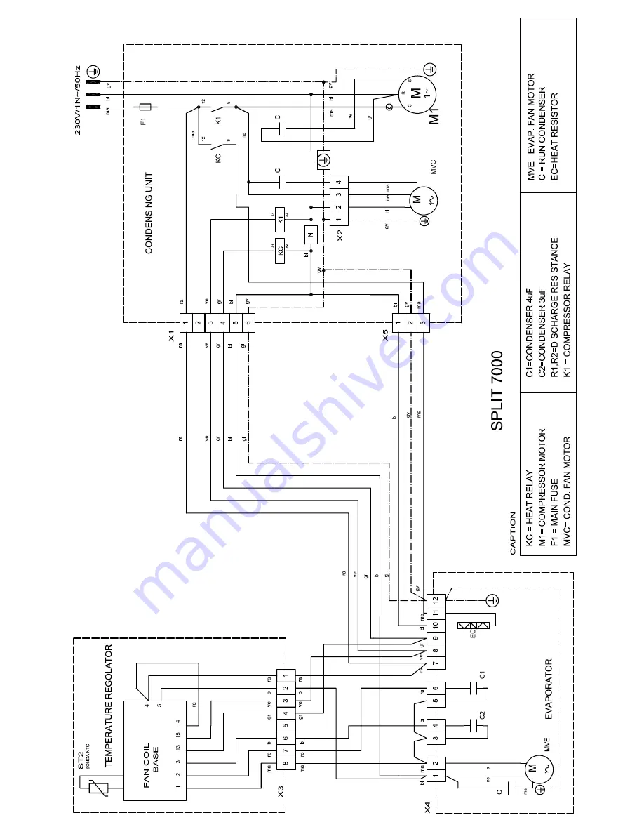 Telair ICEBERG SPLIT 7000 Manual For Installation And User Manual Download Page 21