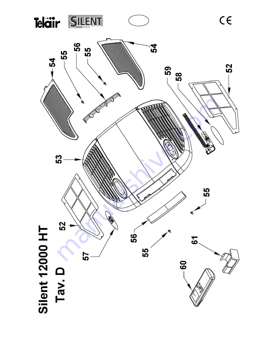 Telair SILENT 12000 HT Manual For Installation And User Manual Download Page 22