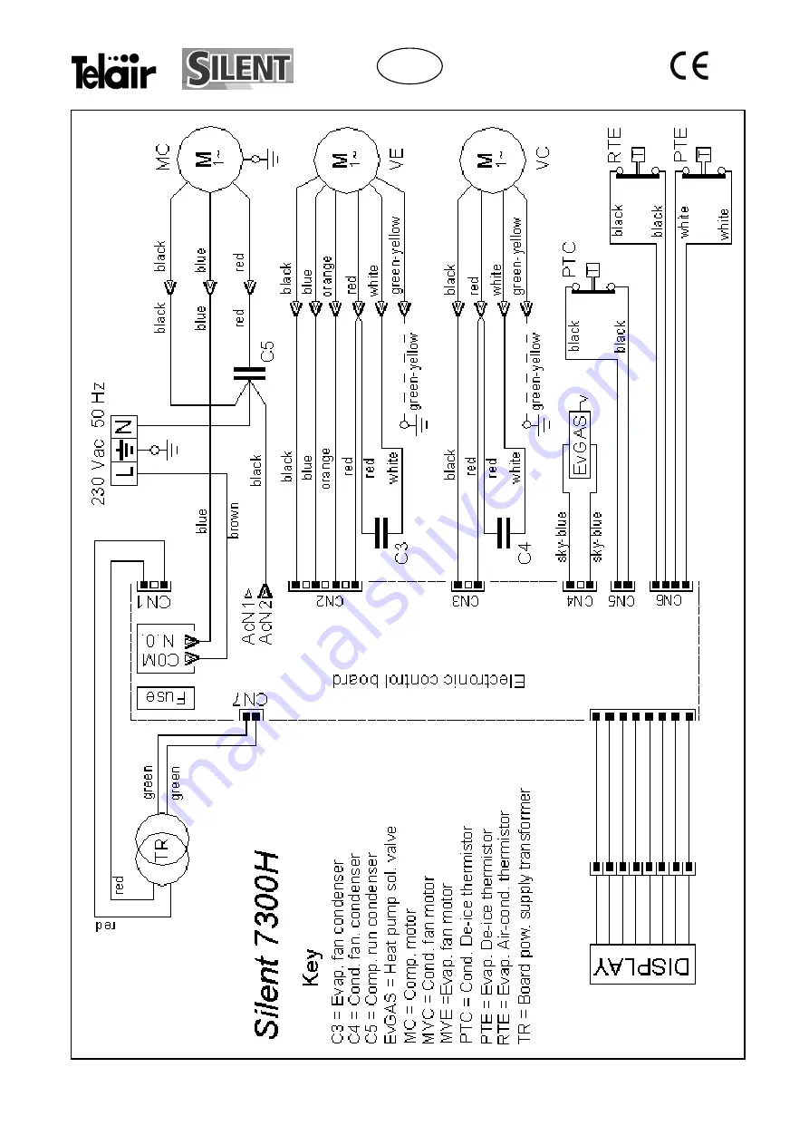 Telair Silent 7300H Скачать руководство пользователя страница 19