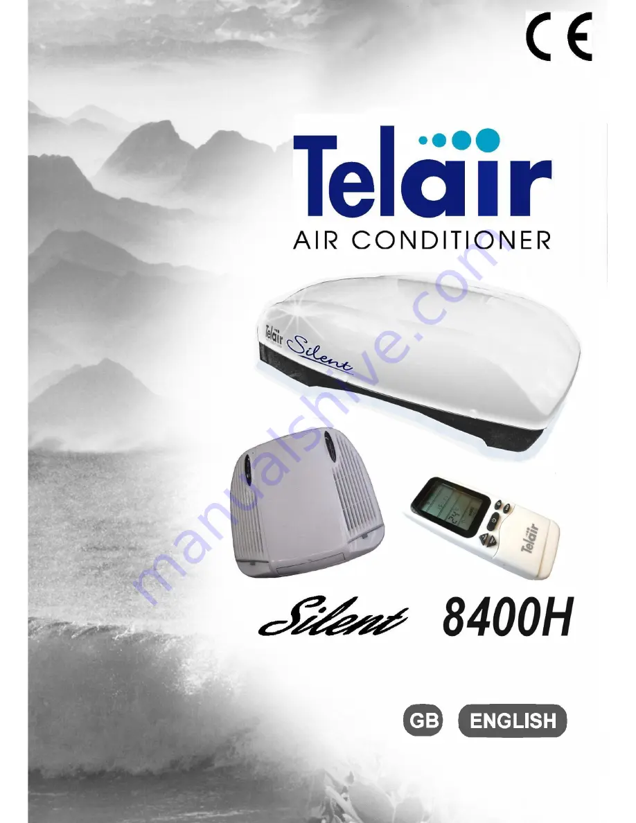 Telair Silent 8400H Manual For Installation And User Manual Download Page 1