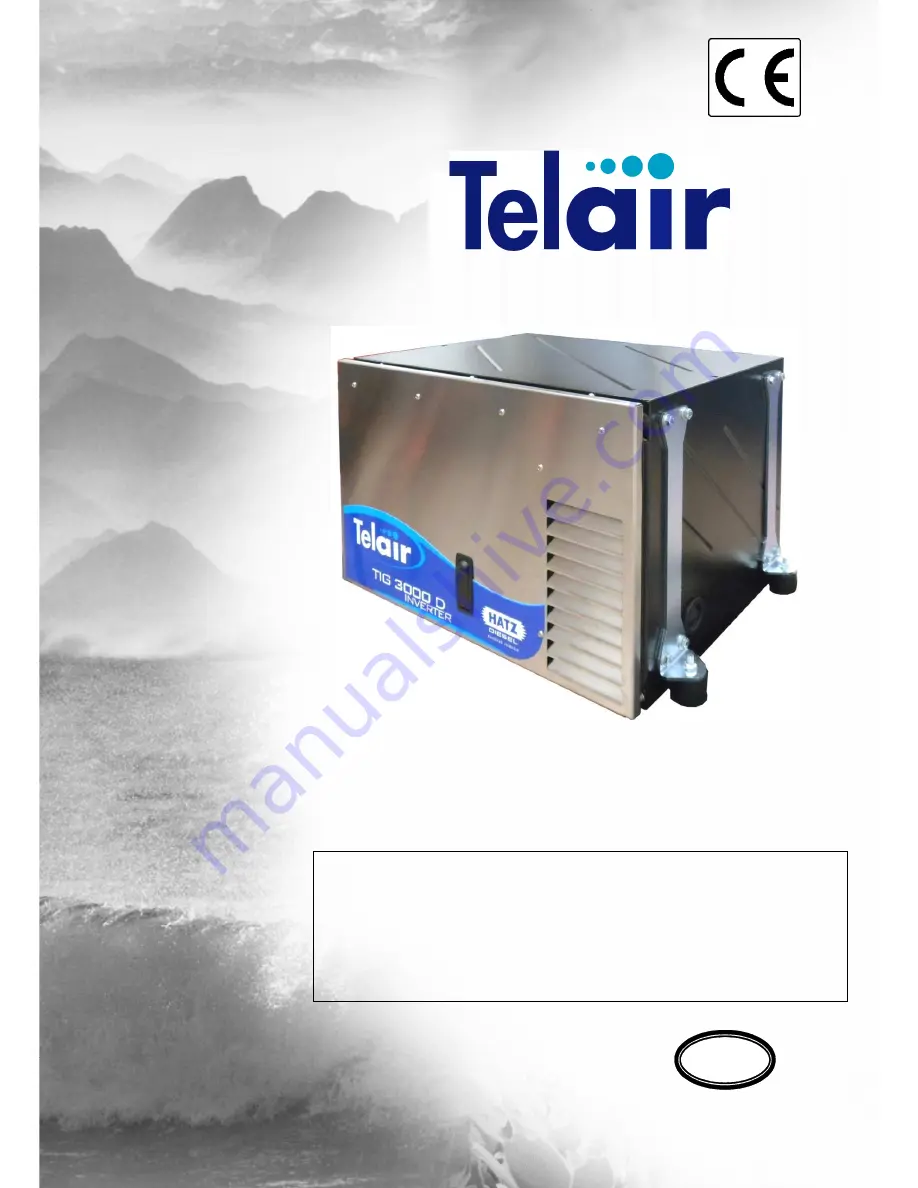 Telair TIG 3000D Скачать руководство пользователя страница 1