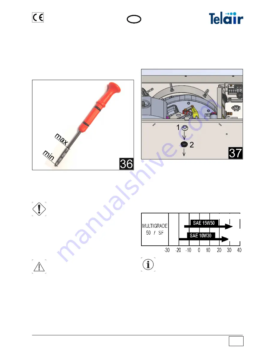 Telair TIG 3000D Use And Maintenance Manual And Instructions For Installation Download Page 25