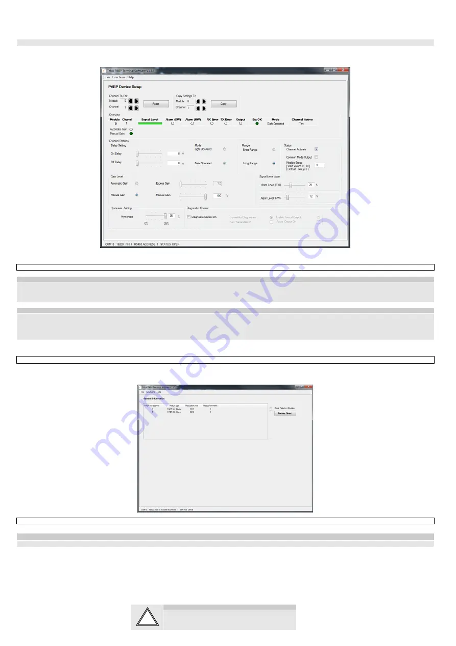 Telco Sensors PABP Series User Manual Download Page 5