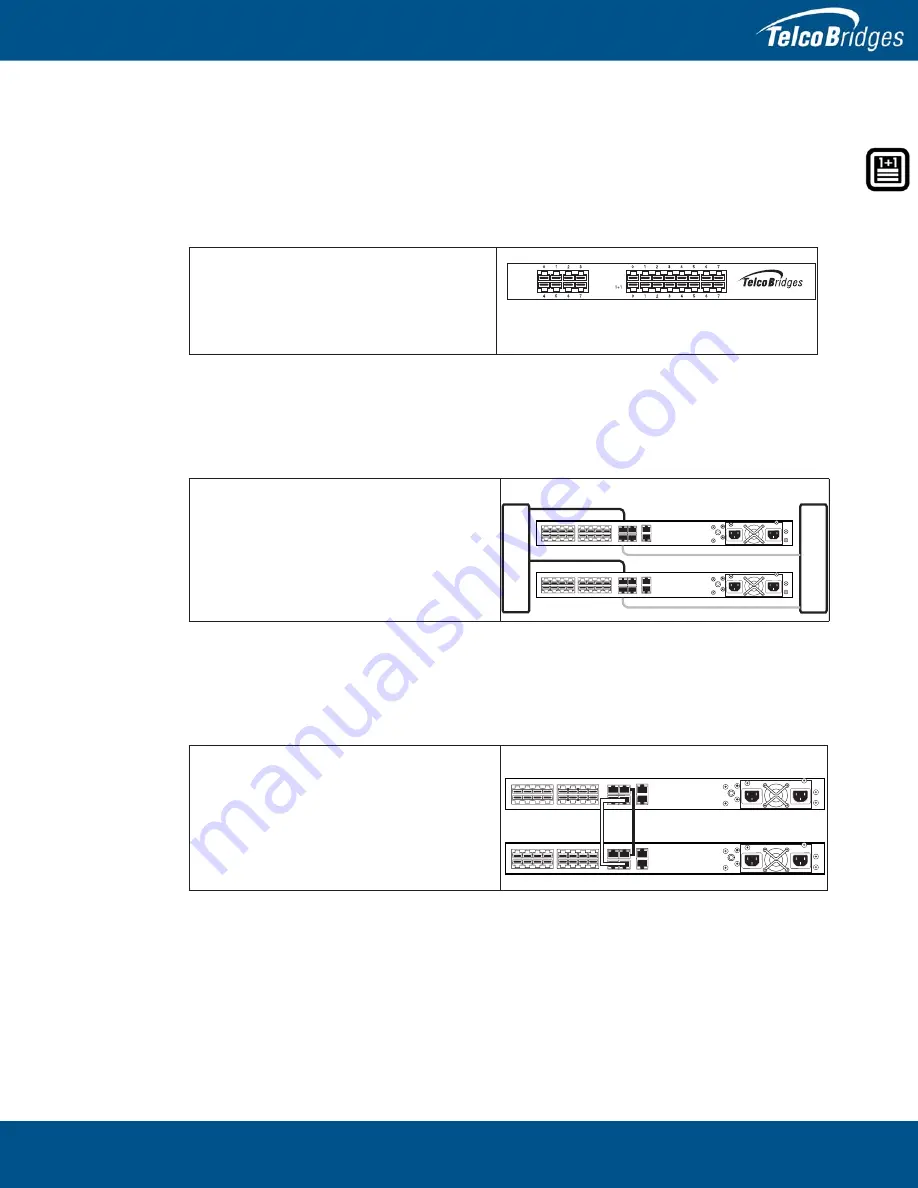 TelcoBridges 800 1+1 series Скачать руководство пользователя страница 41