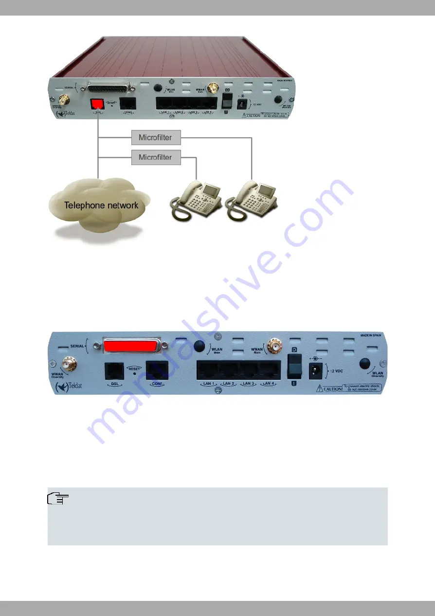 Teldat C1+LS Скачать руководство пользователя страница 10