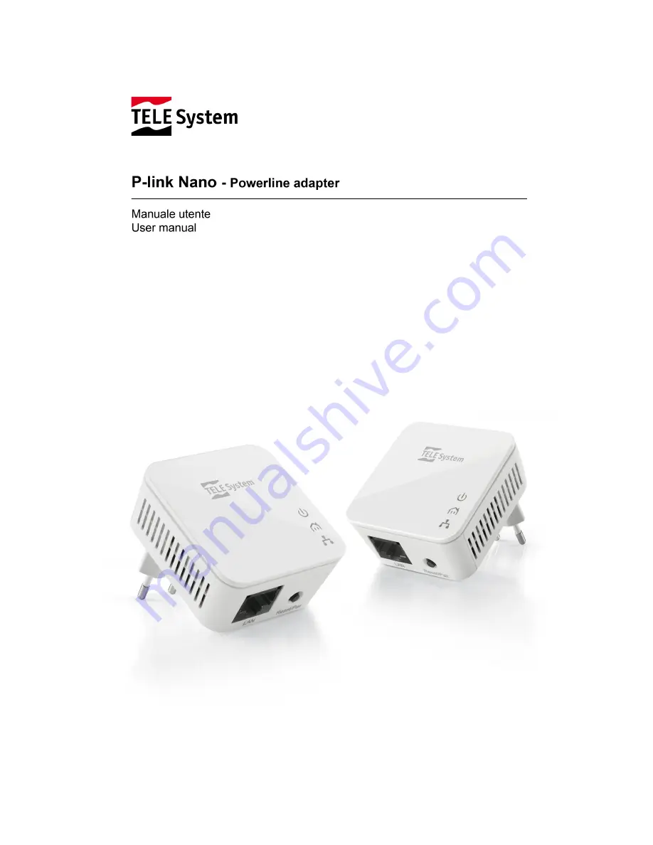 Tele System P-Link Nano User Manual Download Page 1