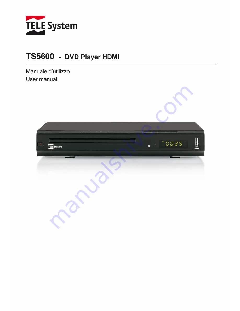 Tele System TS5600 User Manual Download Page 1