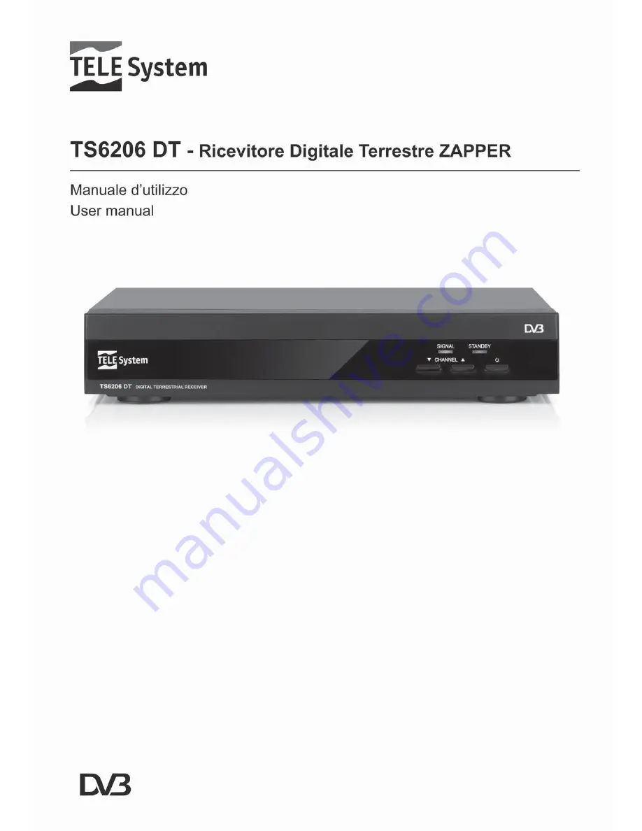 Tele System TS6206 DT User Manual Download Page 1