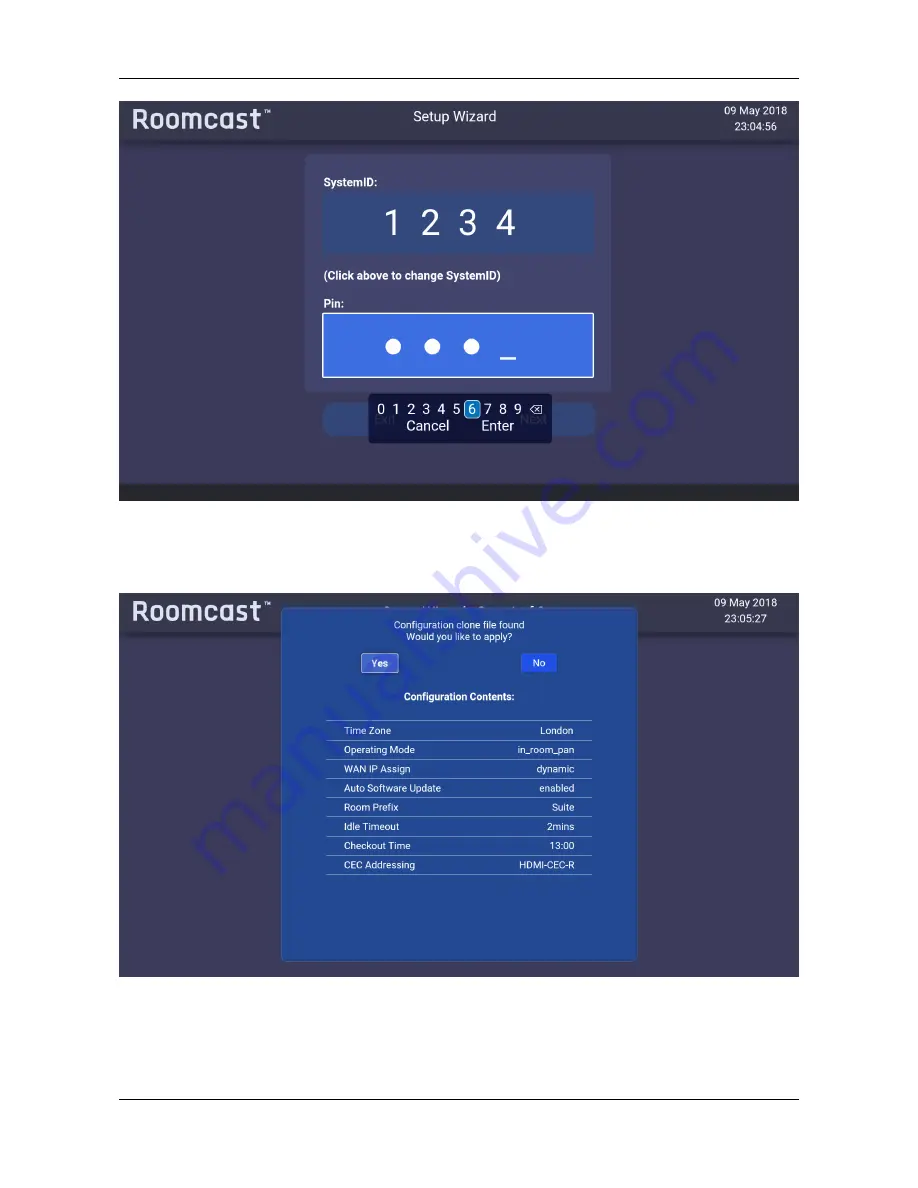 TeleAdapt RoomCast TA2400 Installation And Configuration Manual Download Page 17