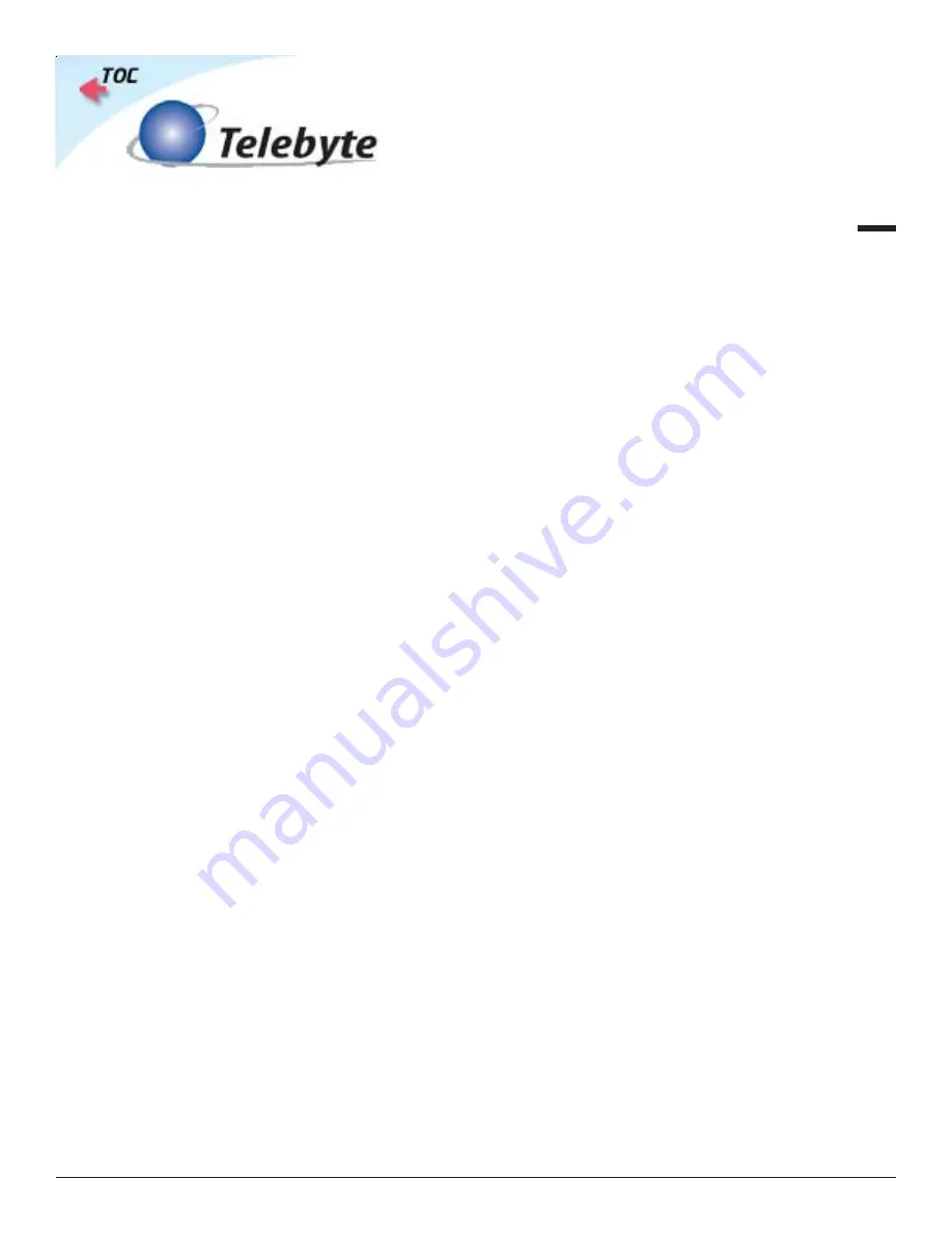 Telebyte 458-2SL Manual Download Page 6